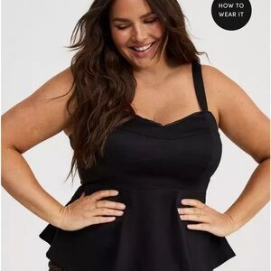 Torrid Black Camisole Top